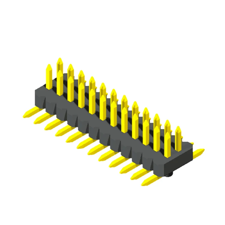 Pin header 2.54mm SMT  Right angle equivalent Molex connector male terminal connector