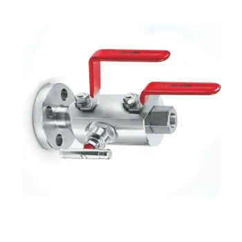 Hydraulic Monoflange Double Block And Bleed Valve