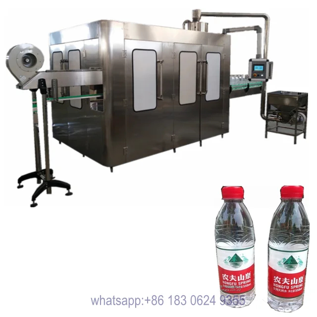 Мини-завод по розливу минеральной воды, машина для запечатывания чистой воды с колпачком, оборудование для розлива пыли