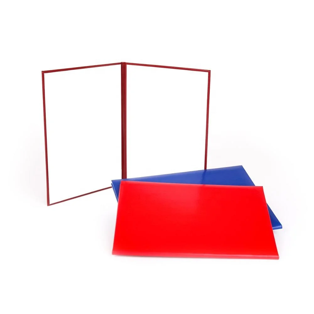 
Custom foil logo coin stamp collection PU leather folder 