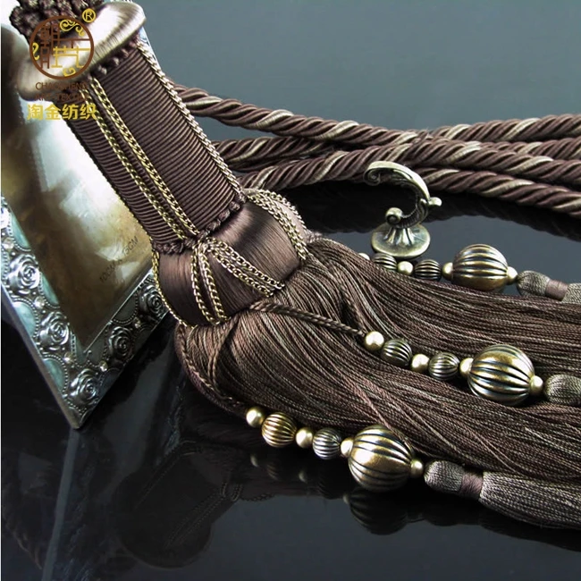 
High Quality Handmade Curtain Tassel Tiebacks 