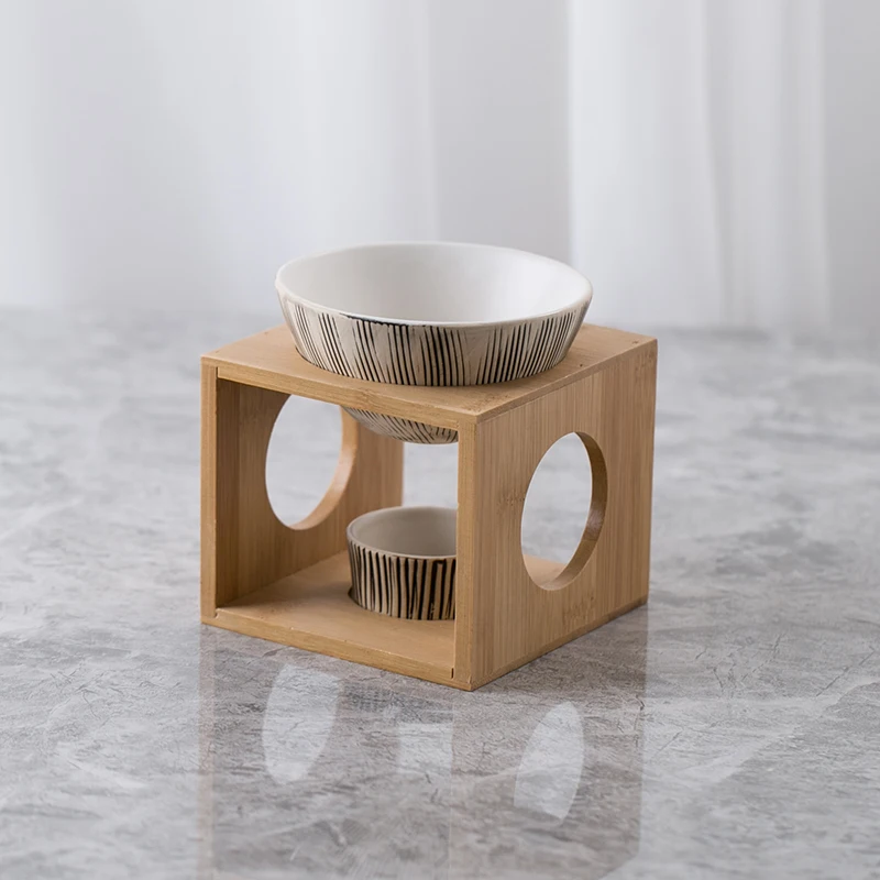 Ceramic Aroma Candle Warmer Perfume  Lamps Tealight fragrance Oil Essential Incense Burner