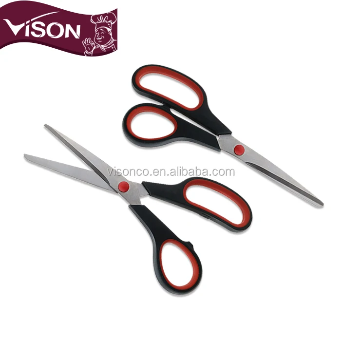 
Safely Stainless Steel Student Children DIY Office Paper-Cut Scissor With Soft Grip Handle 