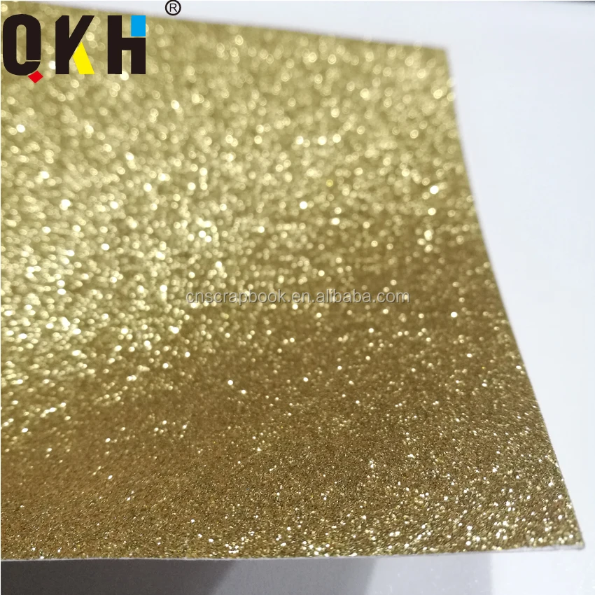 Factory design wholesale glitter cardboard on stock