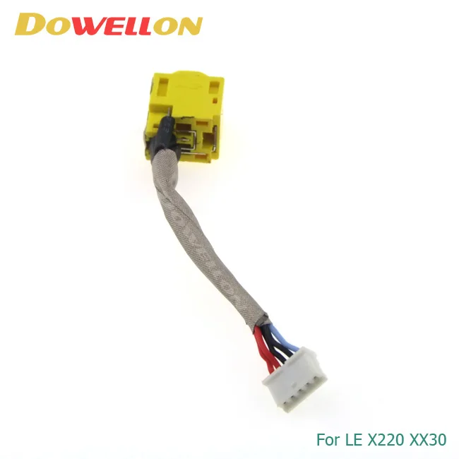 Laptop DC Power Jack Socket Cable Connector For Lenovo ThinkPad X220 X200T X230 X230T Computer