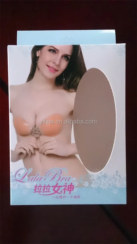 
Stereoscopic Lala Goddess Women Undearwear Invisible Silicone Push up Bra 