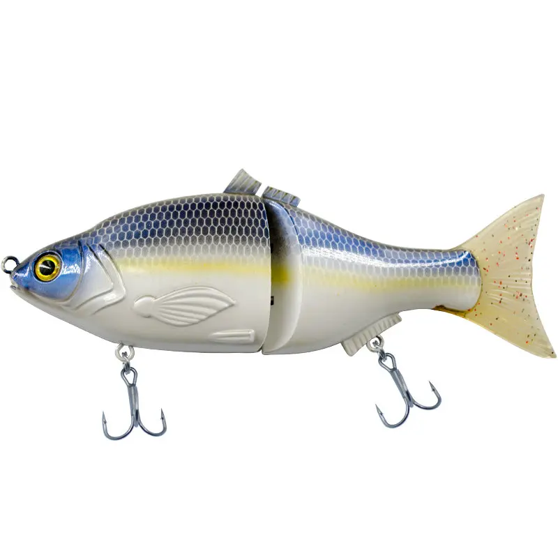 5.67inch 51.2g 3Deyes Multi Jointed Hard Bait Lifelike joint bait Wobblers 2 Segments Swimbait fishing