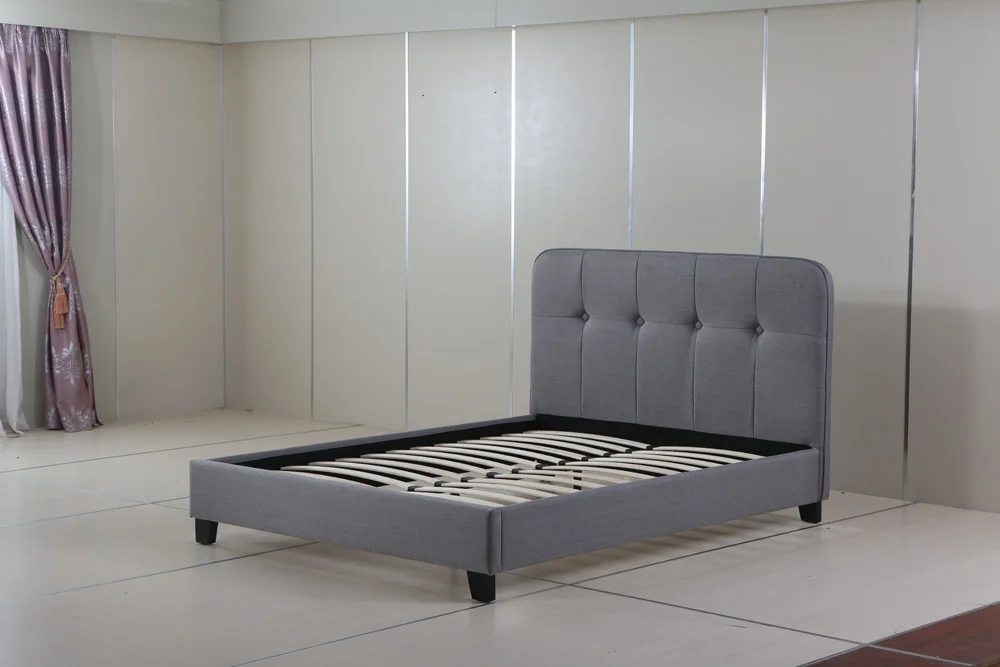 Home Bed Specific Use Fabric Beds Simple Wooden Bed Design