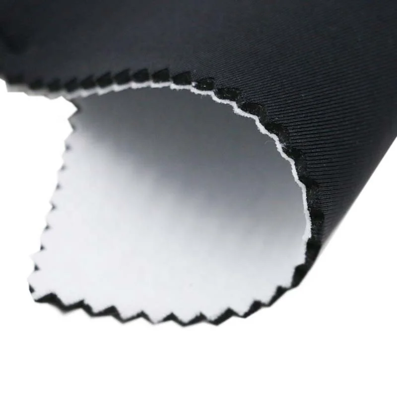 
100 Color In Stock Neoprene Textile Fabric Rubber Sheet With Polyester Neoprene Fabric Price 