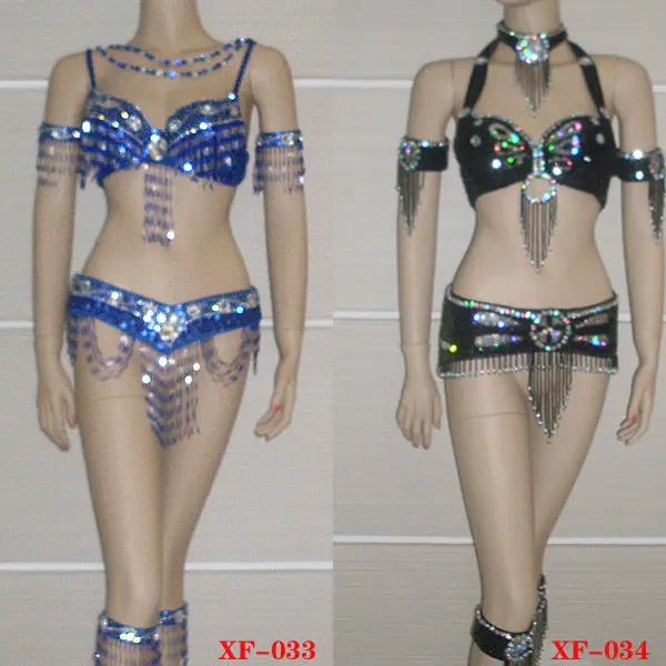 wholesale discount belly dance wear (XF-033, XF-034)