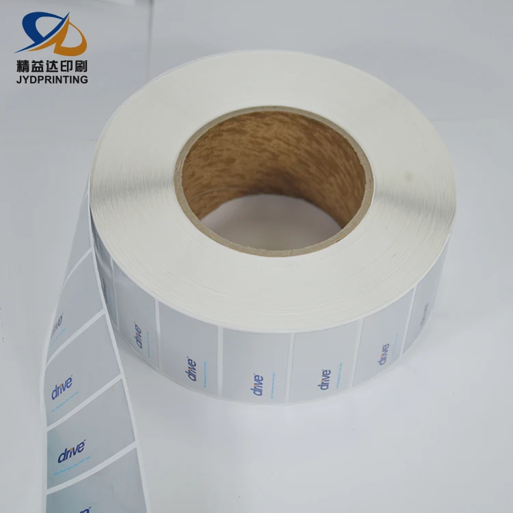 Cheap Price High Quality Custom Printing Silver Polyester Label Matte Silver Label Sticker Offset Print Label