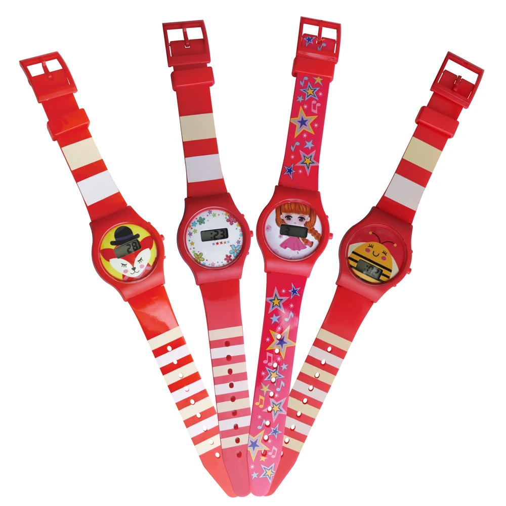 Wholesale promotion gift custom logo cheap digital kids watch