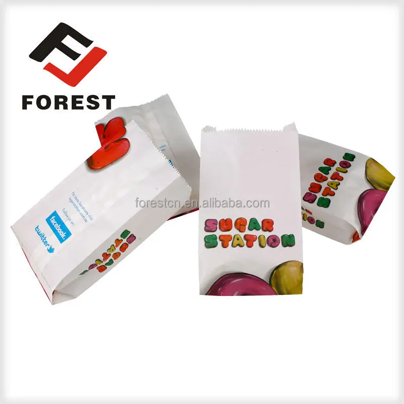 Food paper bag factory supply small paper bags for sweets