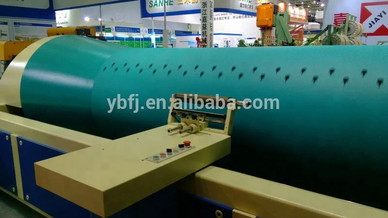 1250mm beam diameter high speed fully automatic sectional warping machine