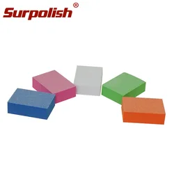 Professional Mini Sponge Buffer Nail Black Nail Art Sanding Use