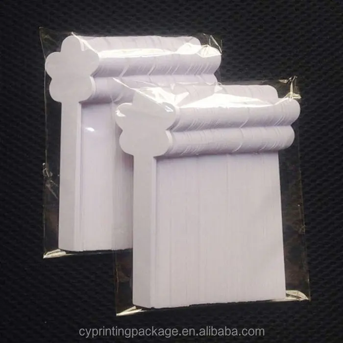 Custom logo perfume test strip fragrance scent paper