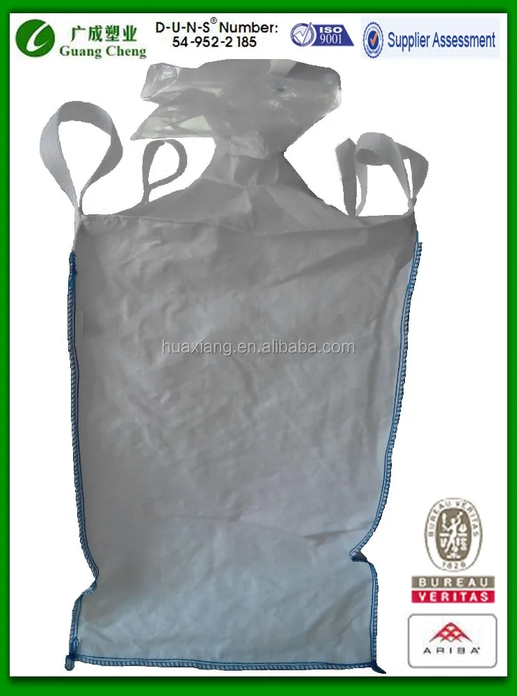 big bags 1000kg or 1 ton bags for transportation of Hydrated lime or Bulk bag for packing lime powder gc01