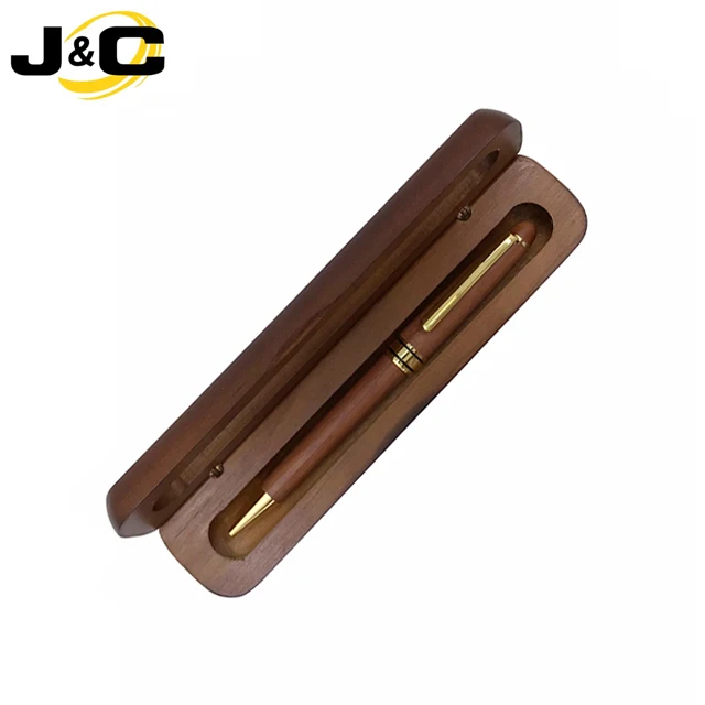 
High quality eco friendly bamboo ballpoint pen with laser logo 