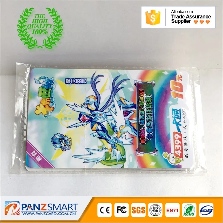 Пользовательские струйный штифт номер скретч-лотерейные карты печать скретч-карты игры 30mil ПВХ для