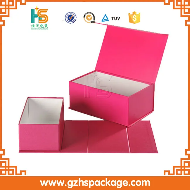 Китай пользовательские складной черный подарок обуви картонная коробка оптовая