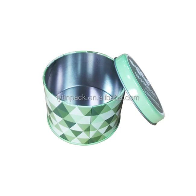 Round Tea Tin packaging
