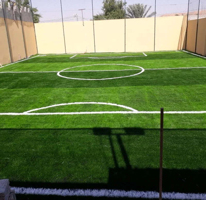 HDL48 model 30mm height indoor Soccer grass carpet Non infilling Football artificial turf