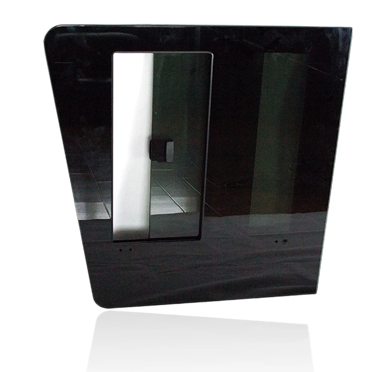 High quality bus  side window glass