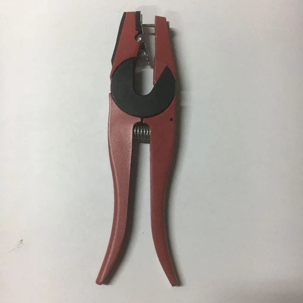 top sell Red pig ear tag plier  cattle ear tag applicator