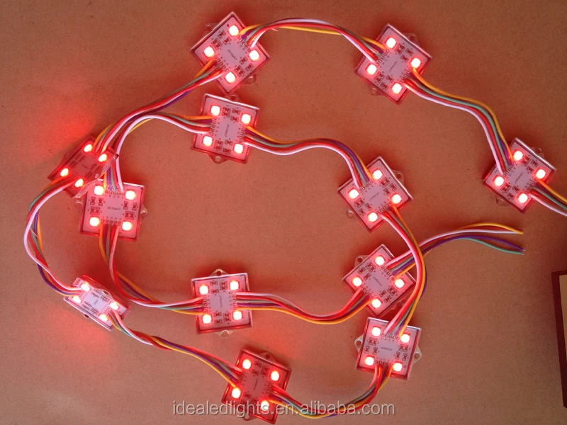 
4 LEDS IP65 Waterproof 4 chips in 1 RGBW 5050 LED Module 