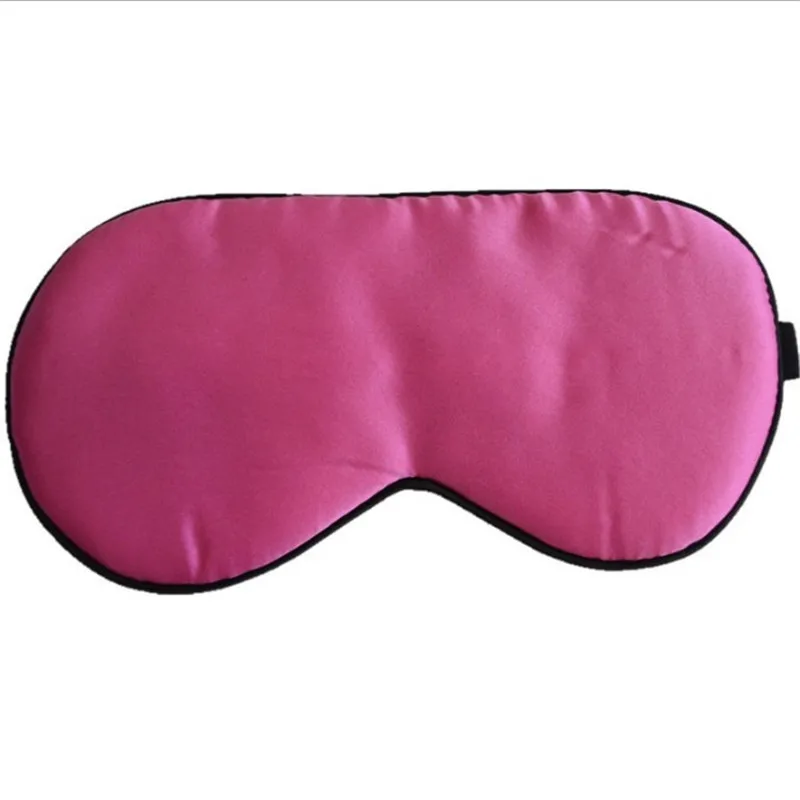 Oempromo wholesale custom printed cotton travel eye sleep mask