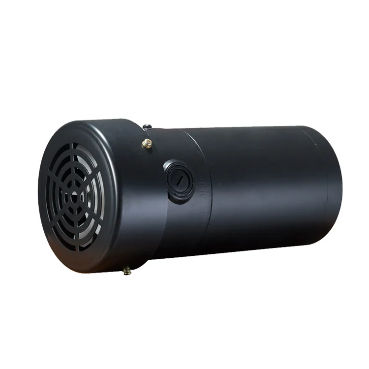 Permanent Magnet DC Motor 1/2HP 71B14 12V Rated Speed 1750 RPM Electric Motor