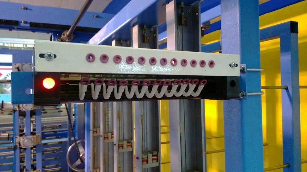 warp yarn broken auto-stop infrared device