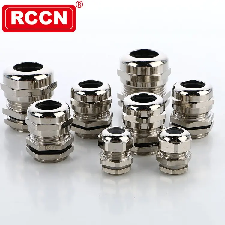 Metal cable waterproof connector Brass Cable Gland MG