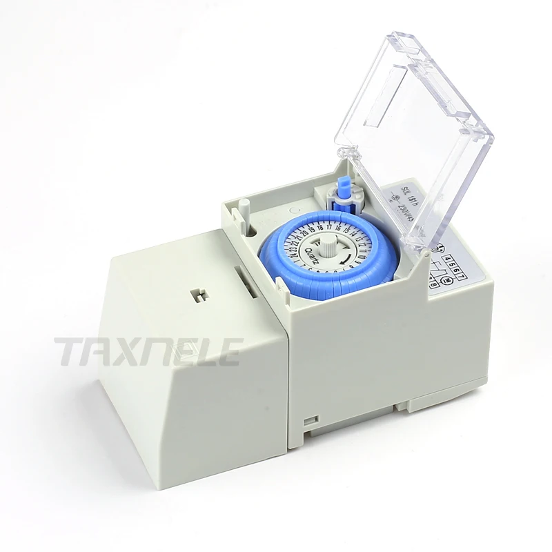 SUL181h SUL181d Mechanical Timer 24 hours Time Switch Relay Electrical Programmable Timer 24 hour Din Rail Timer Switch