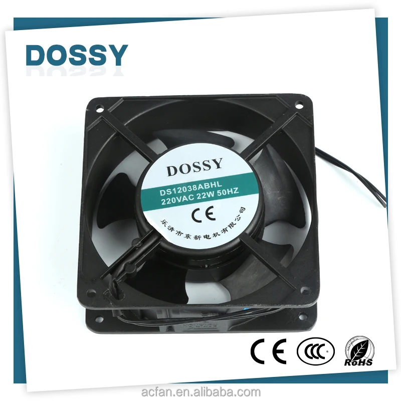 AC Вентилятор Охлаждения 220 В Шарикоподшипник AC Осевой Вентилятор