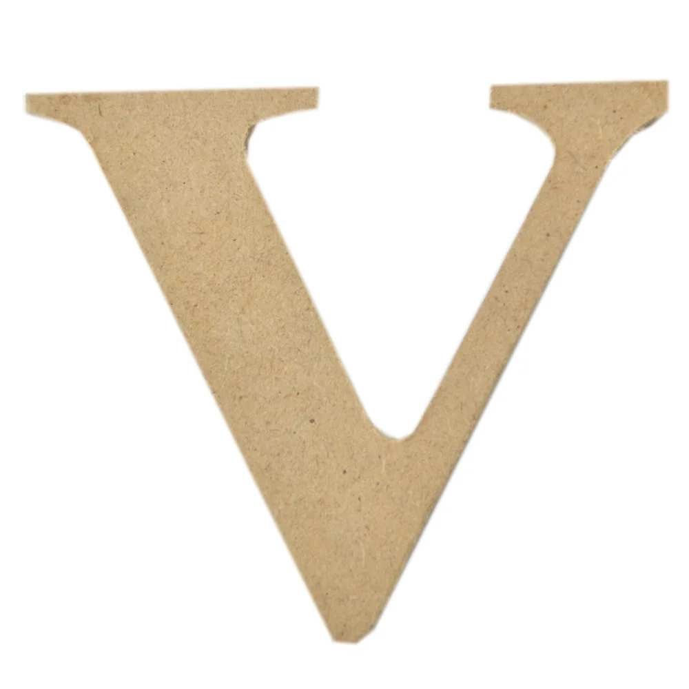 Wooden arts and crafts customized MDF alphabetic for craft