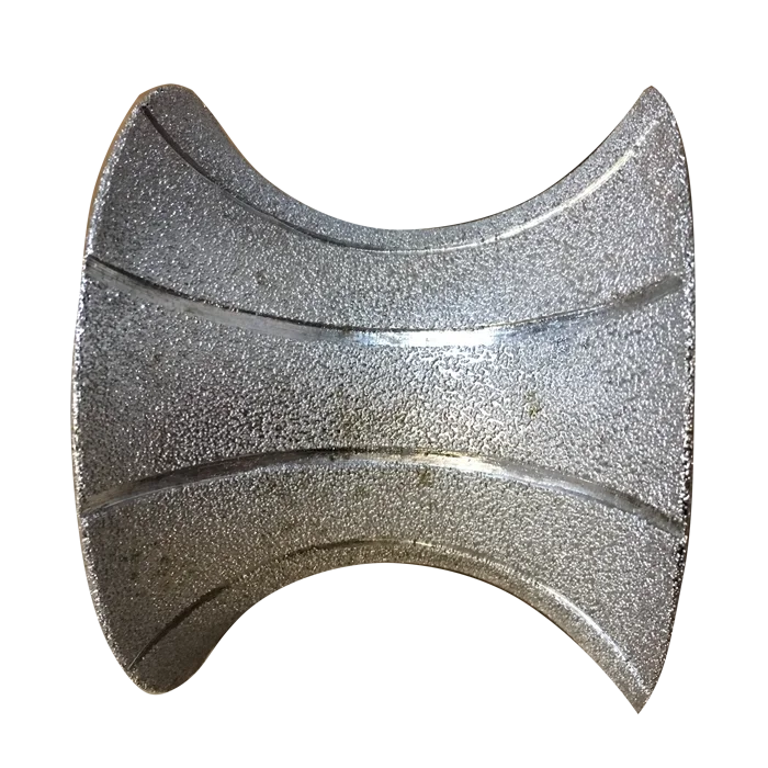 vacuum brazed diamond edging granite marble grinding wheel router bit profile wheels,china grinding wheel