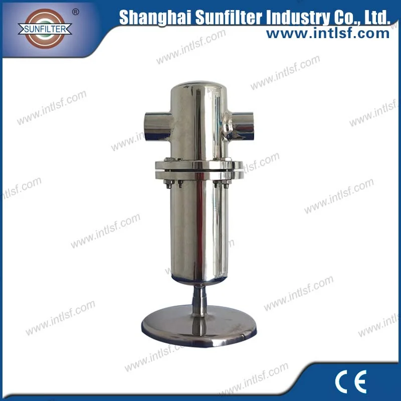 High efficient stainless steel compressor air filter from China