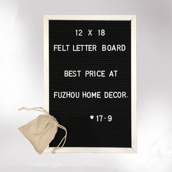 
Felt Letter Board set 10x10 Felt Message Board with Letter 