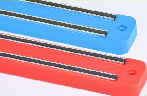 professional strong magnet knife holder magnetic knife block holder spice rack  with black color  for refrigerator