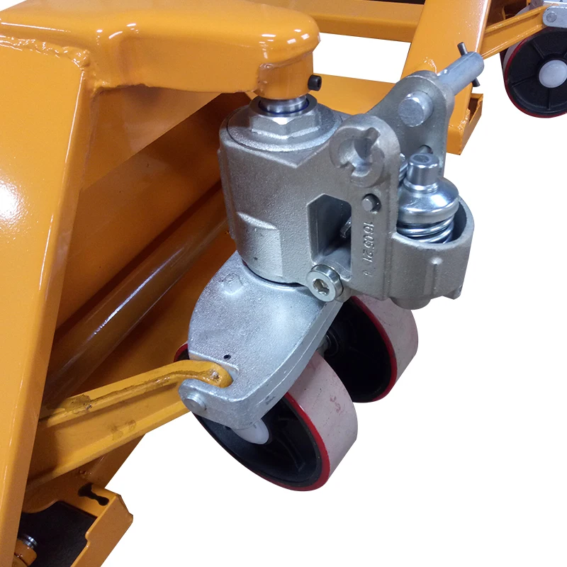 2500KG Cheap Price DF Series PU Wheel Red Hand Pallet Jack Lift