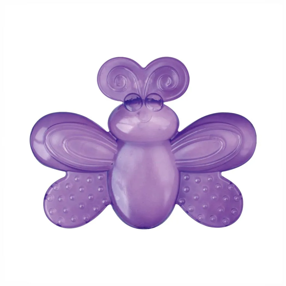 
BPA free EVA plastic water filled cooling teether baby soothing teether freezer safe teethers 