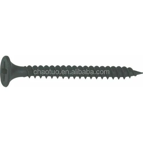 Black Phosphate Drywall Screw, Gypsum screw, Wood screw