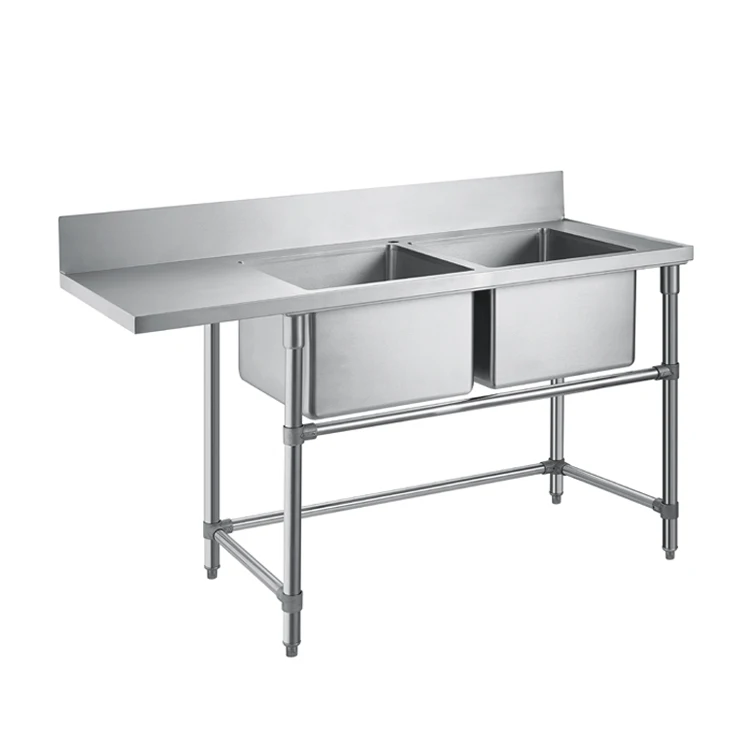 
restaurant sink 2 Compartment NSF Stainless steel 