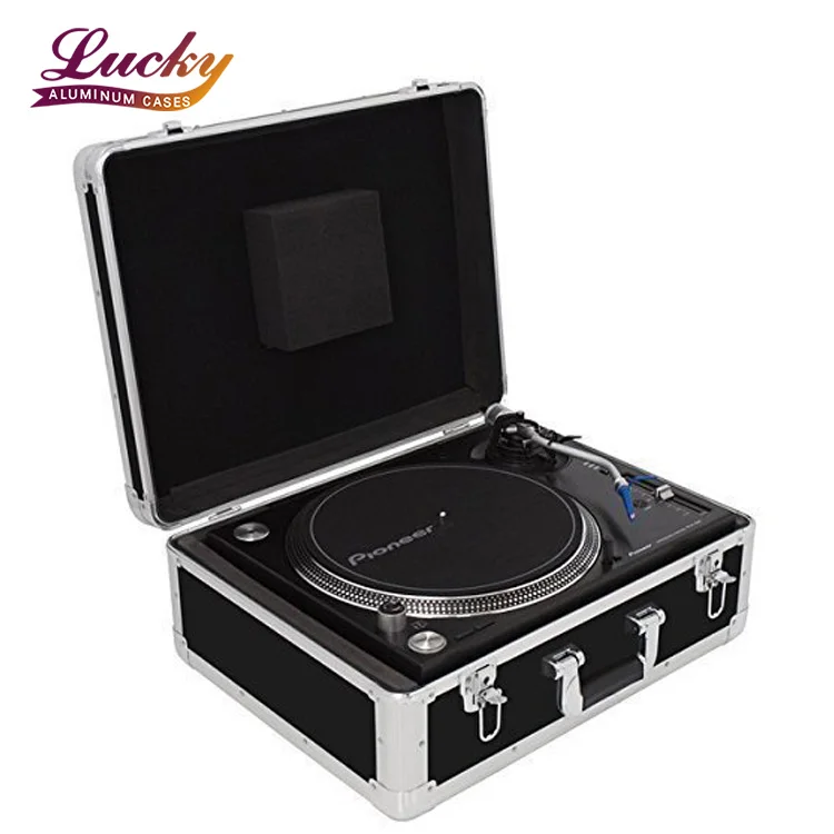 DJ Universal Turntable Record Player Deck Protective Flight Case Carry Case