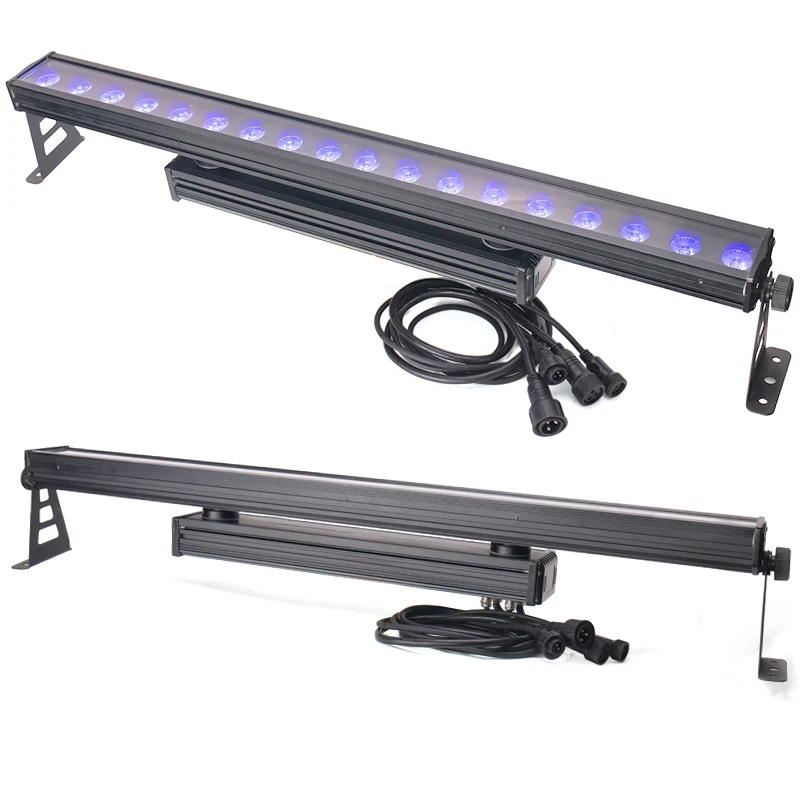 DMX control 18X12W RGBW 4in1 led outdoor bar light ip65 led wall washer outdoor