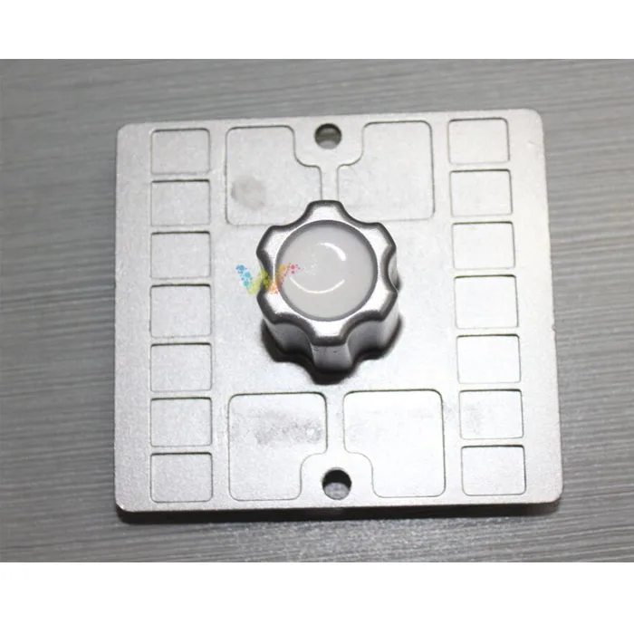 Aluminum cat eye red flashing light solar led road stud