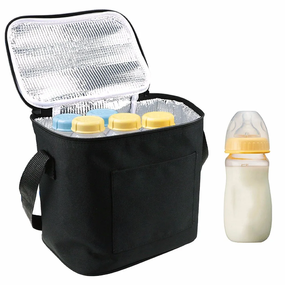 
thermal insulation ice cream soft cold 6 pack cooler bag 
