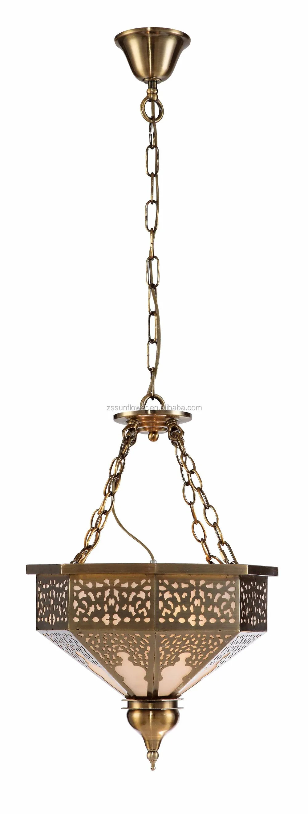 Egyptian style home furniture suspended ceiling lighting