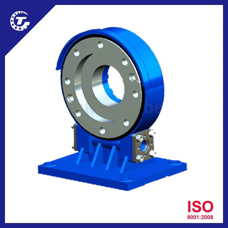 230v ac motor 5 inch vertical slew drive with flang for solar tracker system elevation rotation